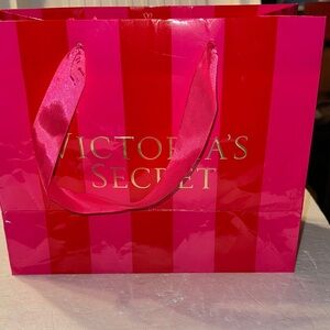 Victoria’s Secret Shopping Bag with Pink Ribbon Handle